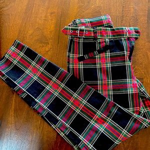 Gap plaid signature skinny ankle size 4